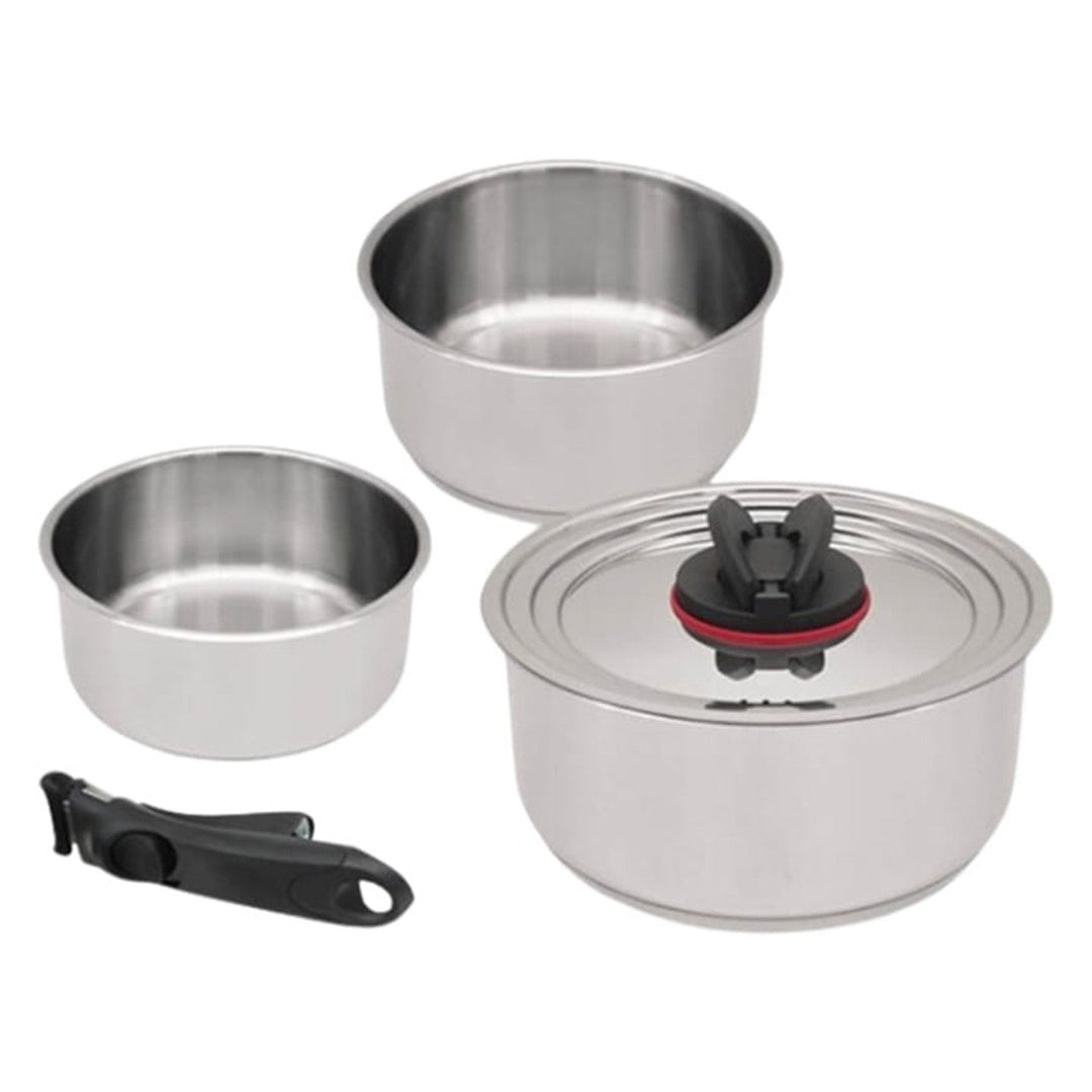Set od 3 Maestro lonca za umake, odvojiva ručka, 1,3, 1,9 i 2,7 litre, MR-3531-5