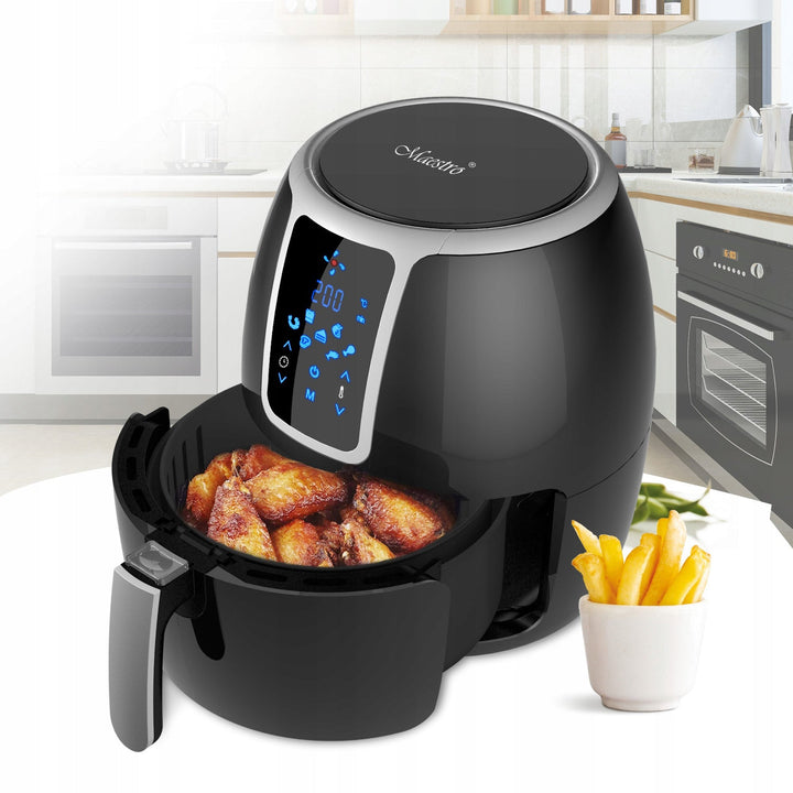 Maestro friteza bez ulja, 1500 W, 3,7 l, crna, MR-756