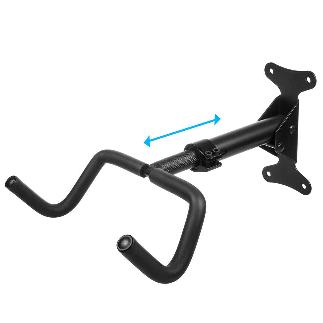 Maclean zidni stalak za bicikle, vodoravan, čelik, maksimalno opterećenje 30 kg, MC-431, 2 komada