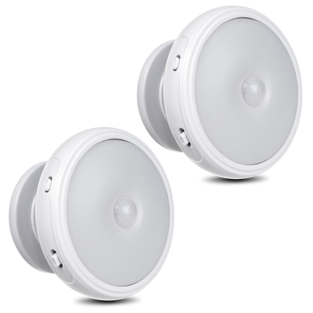 Maclean LED lampa s senzorom pokreta, magnetom, stražnjim osvjetljenjem, načini osvjetljenja: kontinuirano, PIR senzor, 3xAAA, MCE223, 2 komada