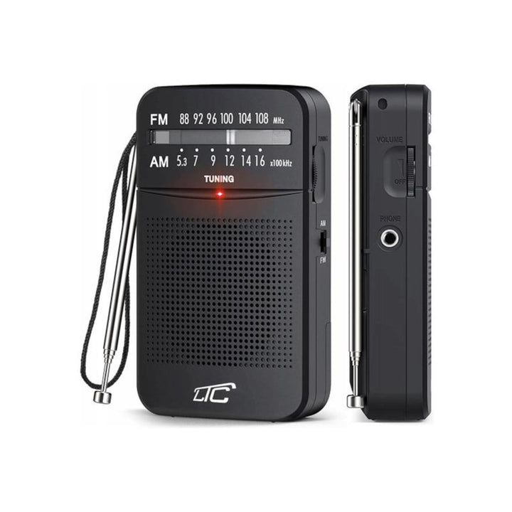 LXLTC2029C LEGA džepno radio s napajanjem baterijama AM/FM/AUX LTC