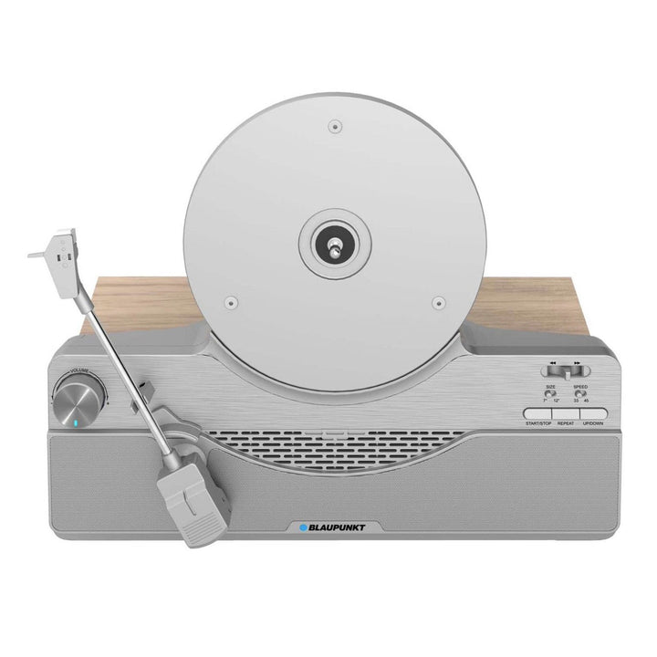 Blaupunkt vertikalni gramofon, Bluetooth, 2x5 W RMS, srebrni, VT100SL