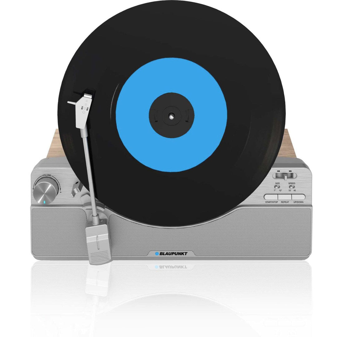 Blaupunkt vertikalni gramofon, Bluetooth, 2x5 W RMS, srebrni, VT100SL
