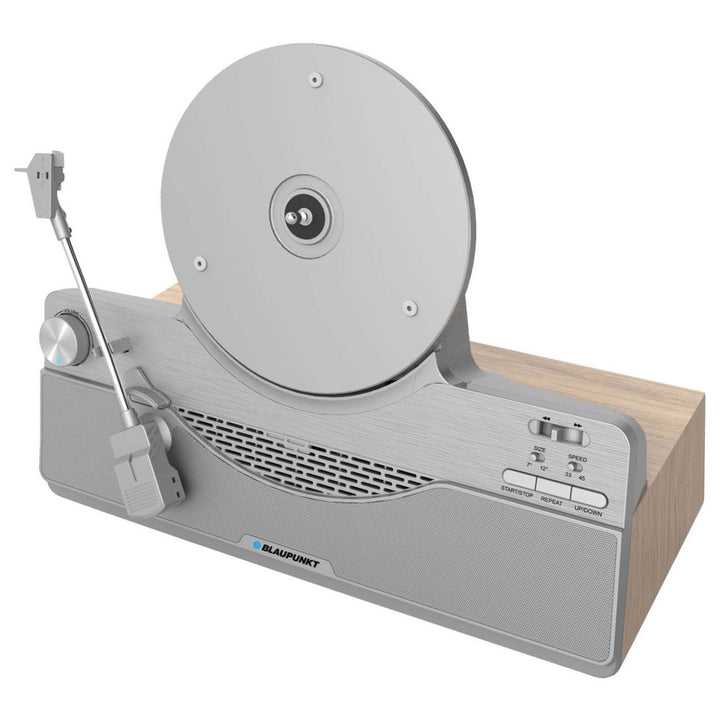 Blaupunkt vertikalni gramofon, Bluetooth, 2x5 W RMS, srebrni, VT100SL