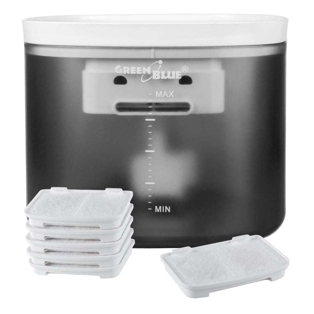 GreenBlue automatski dozator vode/posuda za vodu za kućne ljubimce, 3 L, USB 5 V 1 A, GB392 + 6 rezervnih filtara GB394