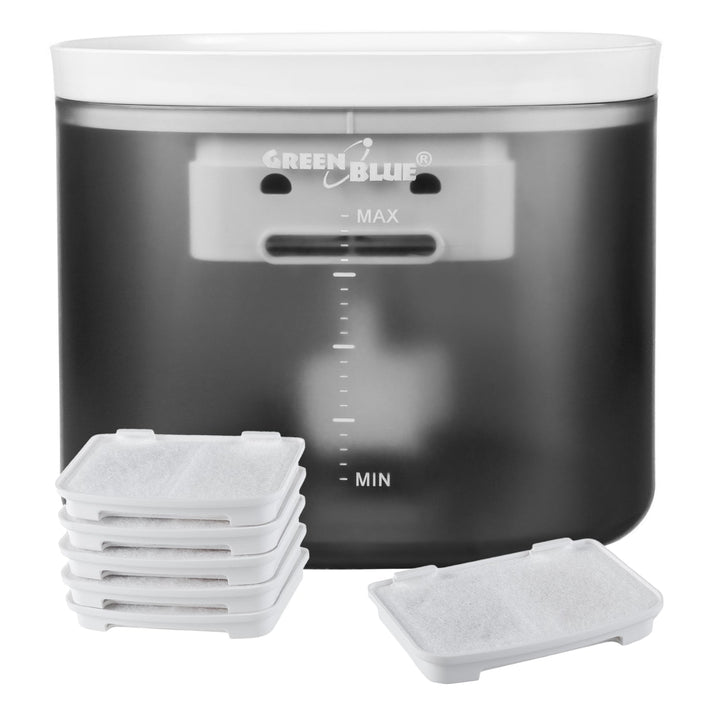 GreenBlue automatski dozator vode/posuda za vodu za kućne ljubimce, 3 L, USB 5 V 1 A, GB392 + 6 rezervnih filtara GB394