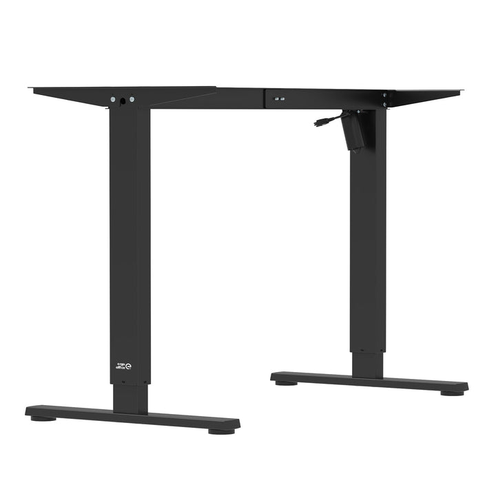 Ergo Office električni stol s podesivom visinom, maksimalna visina 1160 mm, maksimalna težina 80 kg, bez ploče za rad u stojećem/sjedećem položaju, crna, ER-400 B
