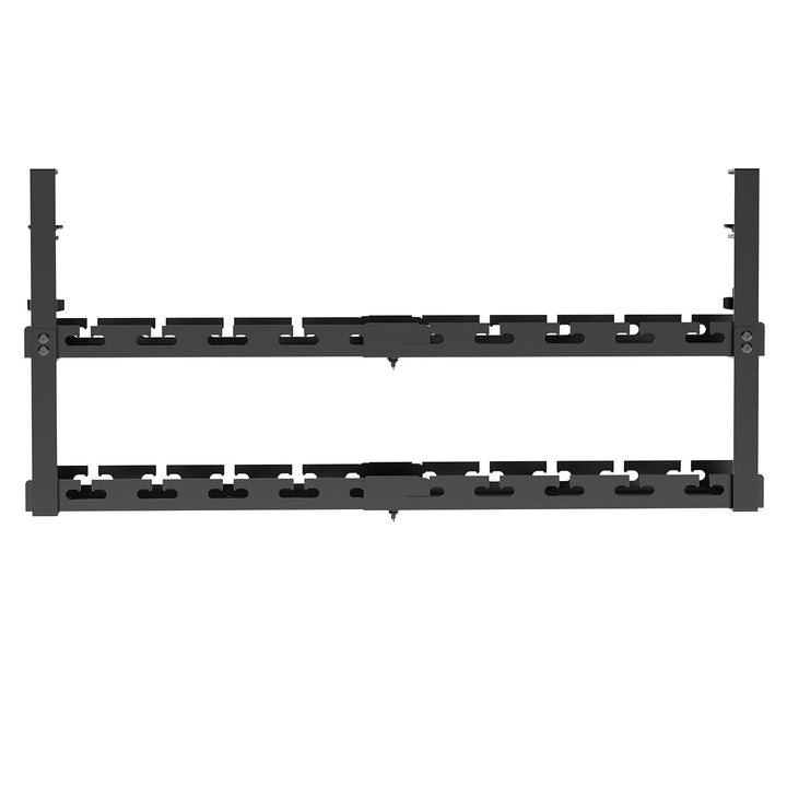 Maclean organizator kabela ispod stola, maksimalno opterećenje 5 kg, maksimalna duljina 728 mm, 2 razine, crna, MC-102 B