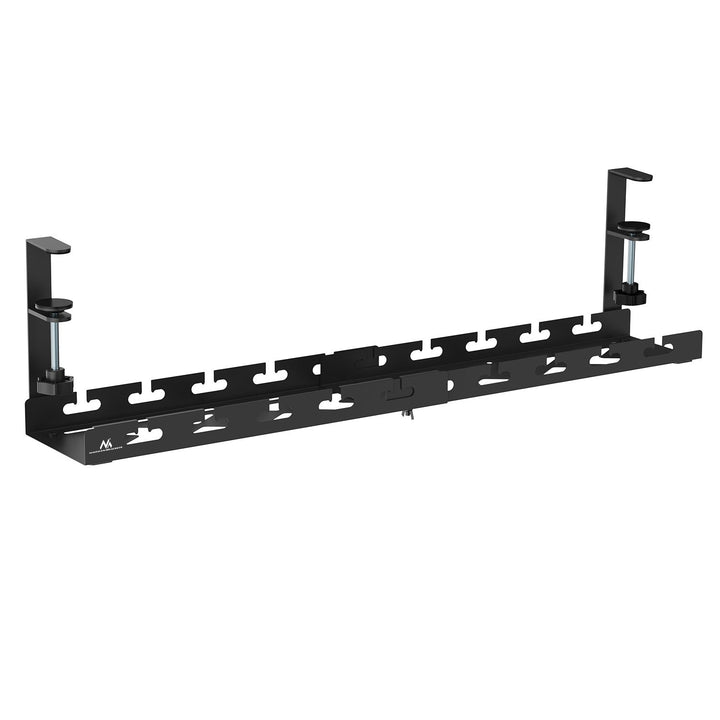 Maclean organizator kabela ispod stola, maksimalno opterećenje 5 kg, maksimalna duljina 728 mm, crna, MC-103 B