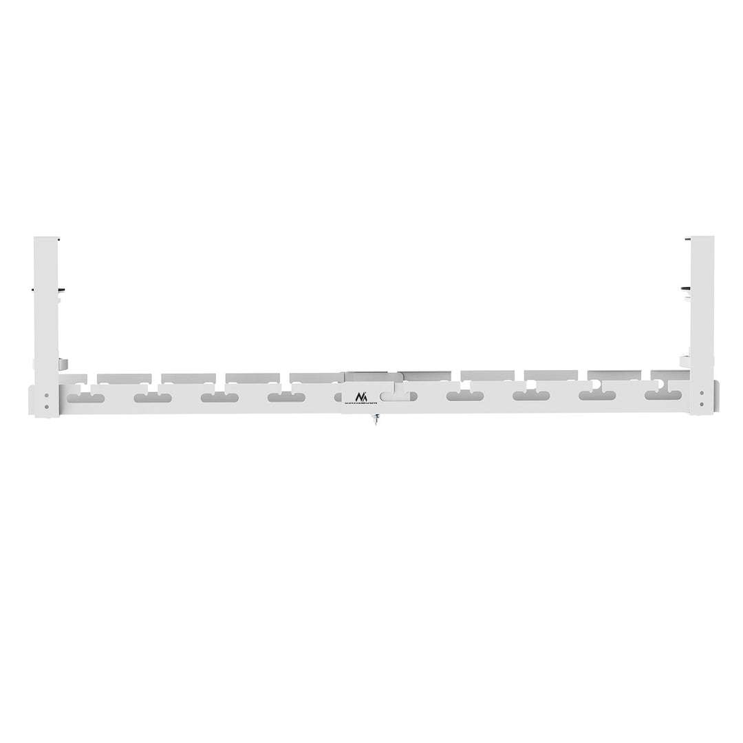 Maclean organizator kabela ispod stola, maksimalno opterećenje 5 kg, maksimalna duljina 728 mm, bijela, MC-103 W