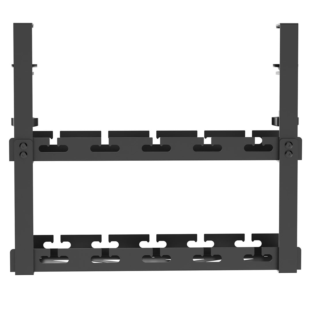 Maclean organizator kabela ispod stola, maksimalno opterećenje 5 kg, 2 razine, crna, MC-104 B