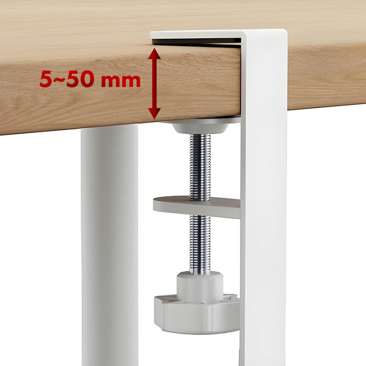 Maclean organizator kabela ispod stola, maksimalno opterećenje 5 kg, 2 razine, bijeli, MC-104 W