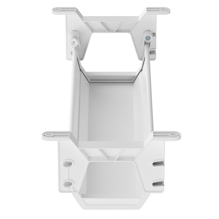 Organizator kabela ispod stola/produžni kabel Maclean, maksimalno opterećenje 5 kg, bijeli, MC-106 W