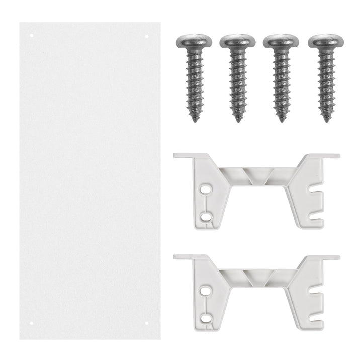 Organizator kabela ispod stola/produžni kabel Maclean, maksimalno opterećenje 5 kg, bijeli, MC-106 W