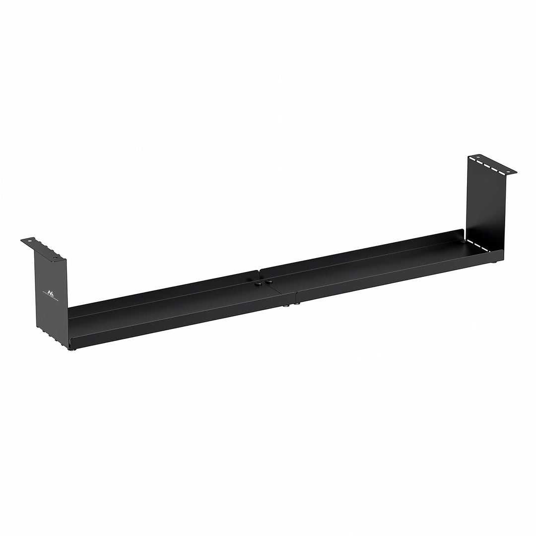Kompaktni Maclean organizator kabela ispod stola, maksimalno opterećenje 5 kg, crni, MC-107 B