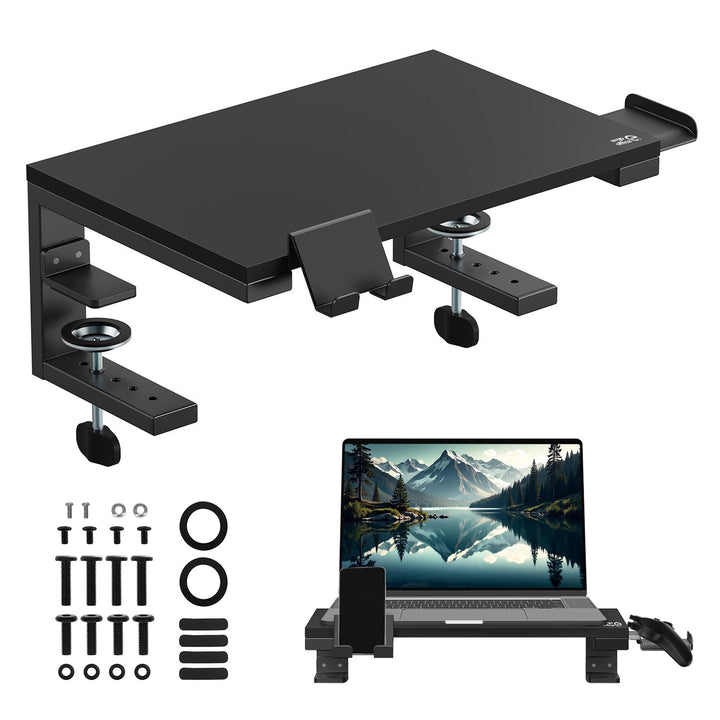 Ergo Office stalak za laptop/monitor, maksimalno opterećenje 20 kg, za dijagonalu 13-32", crna, ER-303 B