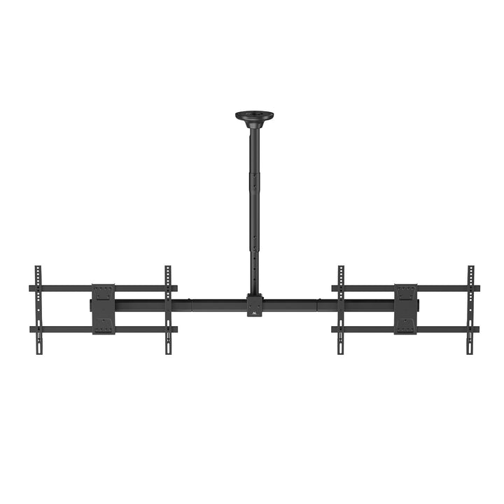 Stropni nosač za dva Maclean televizora, maksimalno opterećenje 2x40 kg, 34–60", maksimalna VESA 600×400, MC-111 B
