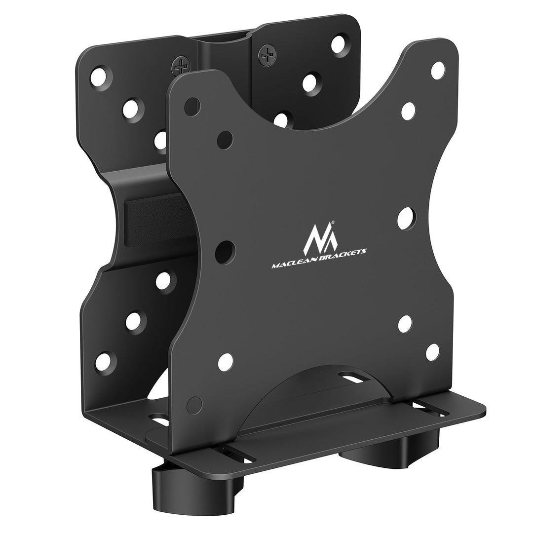 Maclean mini nosač za monitor, raspon 17-70 mm, VESA kompatibilan, maksimalno opterećenje 5 kg, crni, MC-115 B