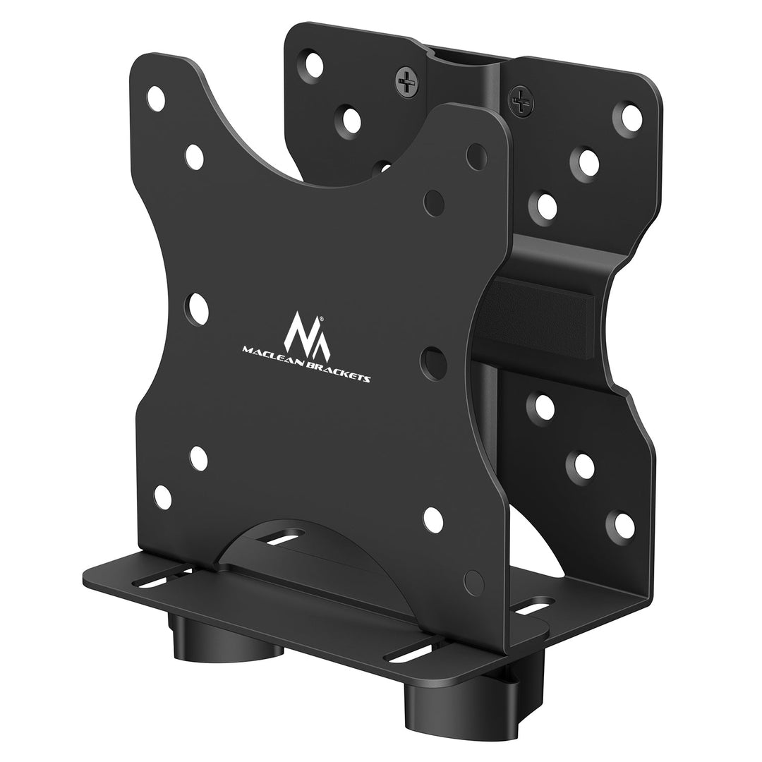 Maclean mini nosač za monitor, raspon 17-70 mm, VESA kompatibilan, maksimalno opterećenje 5 kg, crni, MC-115 B