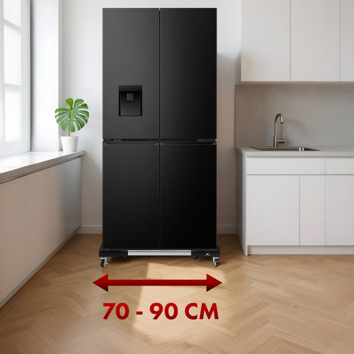 Maclean podloga za mobilni perilicu rublja, kotačni brav, širina 700–900 mm, univerzalna, do 200 kg, MC-119 B
