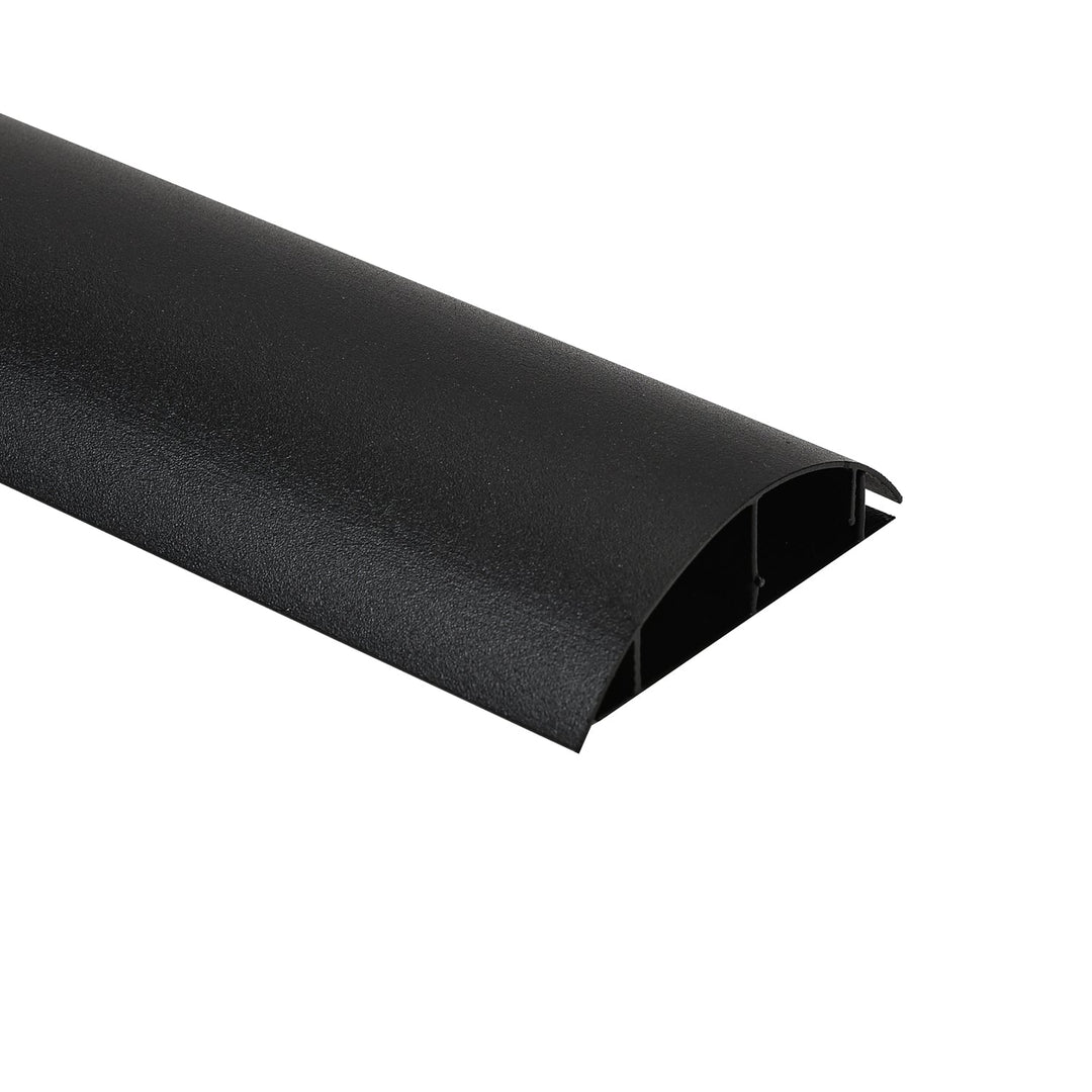 Maclean aluminijska traka za pokrivanje kabela, 62x20x750 mm, crna, MC-814 B