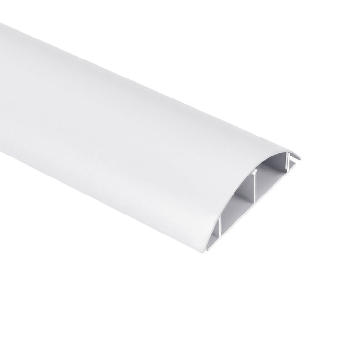 Maclean aluminijska pokrovna traka za kabele, 62x20x750 mm, bijela, MC-814 W