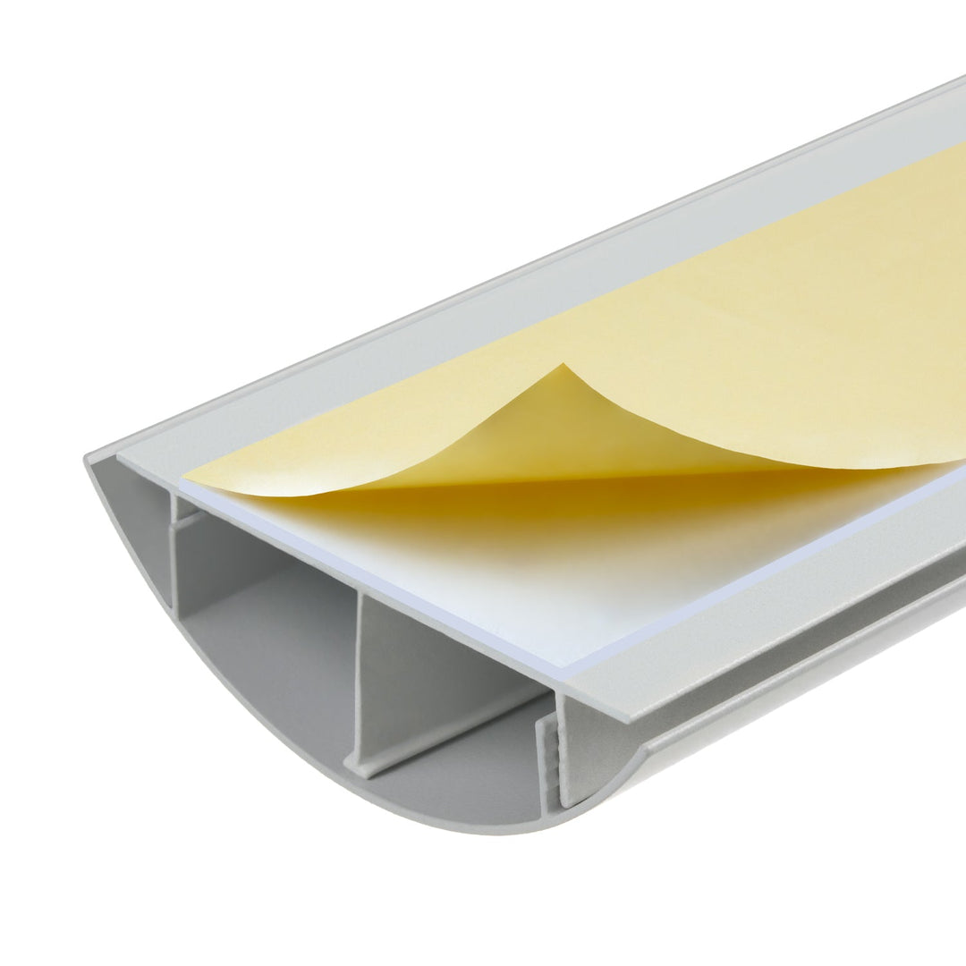 Maclean aluminijska traka za pokrivanje kabela, 62x20x750 mm, srebrna, MC-814 S