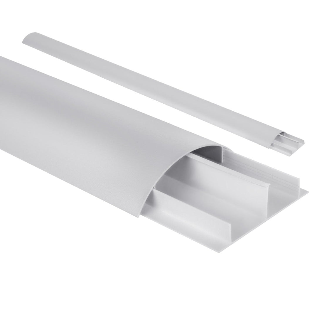 Maclean aluminijska traka za pokrivanje kabela, 62x20x750 mm, srebrna, MC-814 S