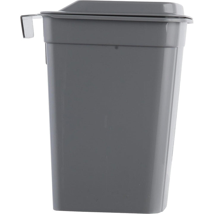 Keeeper kanta za smeće, viseća, s poklopcem, 4 l, siva, Milano