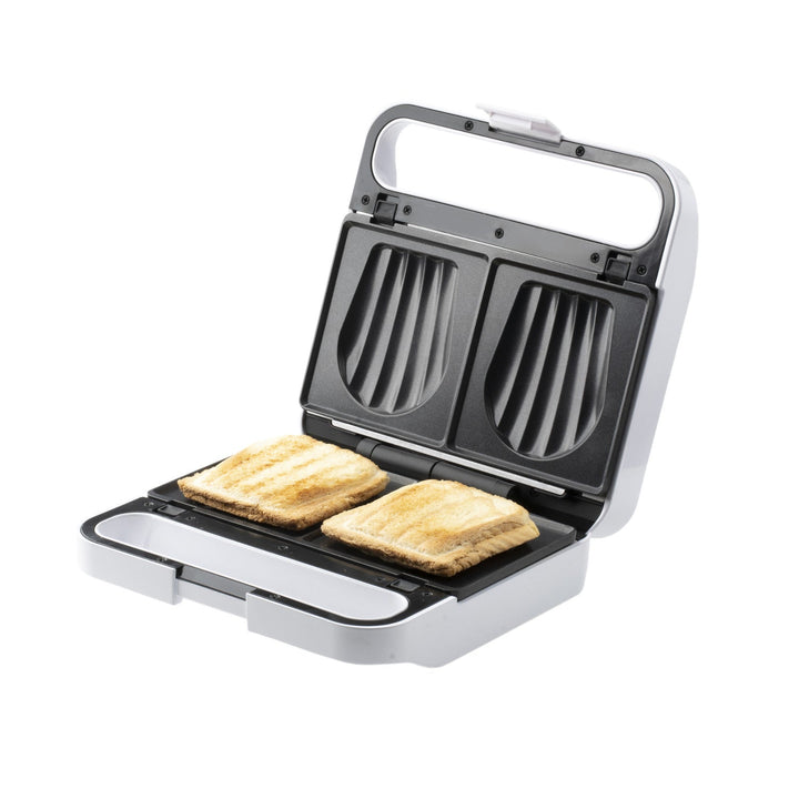 Adler aparat za sendviče, kontaktni grill, 1100 W, bijeli, AD 3070