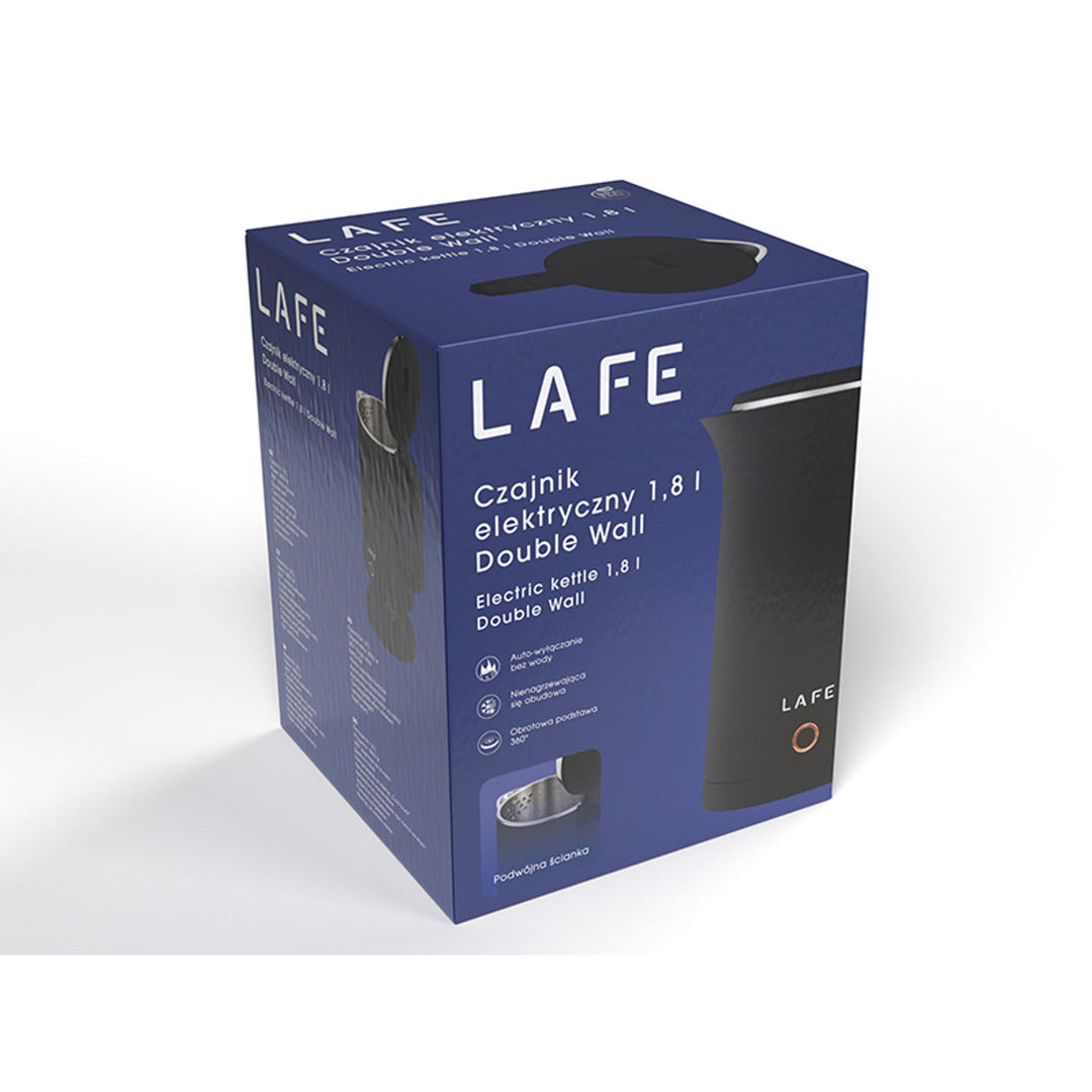 Lafe električni čajnik, dvostruki zid, 1800 W, 1,8 l, dvostruki zid