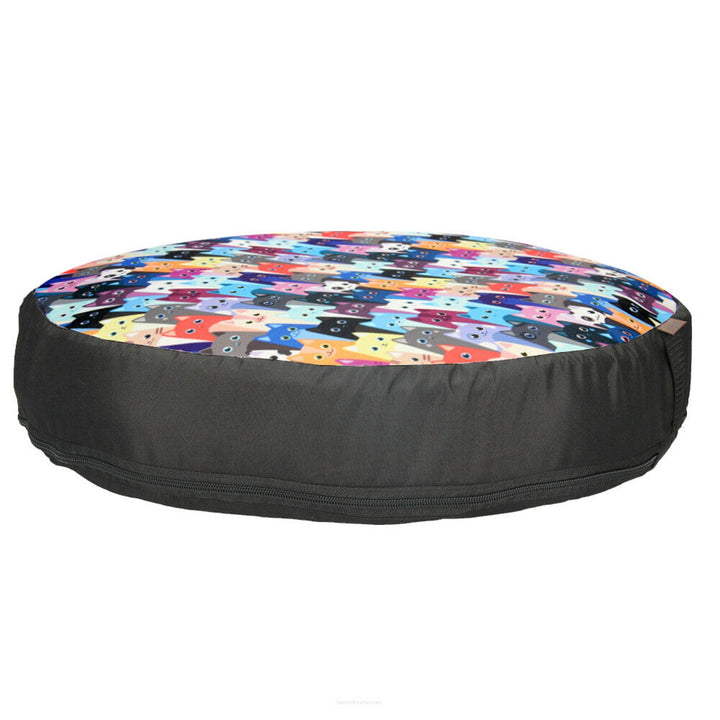 Bertoni mačji krevetić, granulatni punjač, promjer 50 cm, uzorak mijaukanja, EE130
