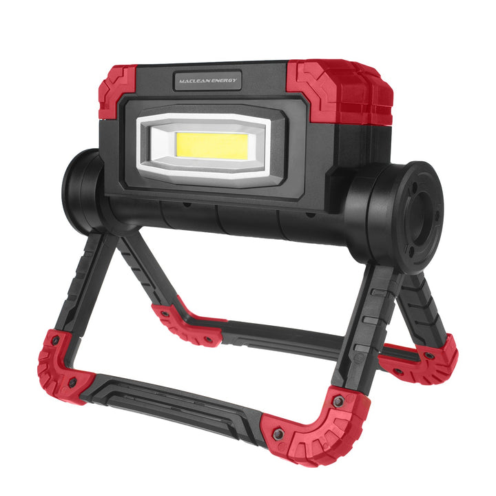 Maclean COB LED radna lampa, 300 lm, 3 načina osvjetljenja, napajanje 4×AA, temperatura boje 6500 K, MCE439, 2 komada.