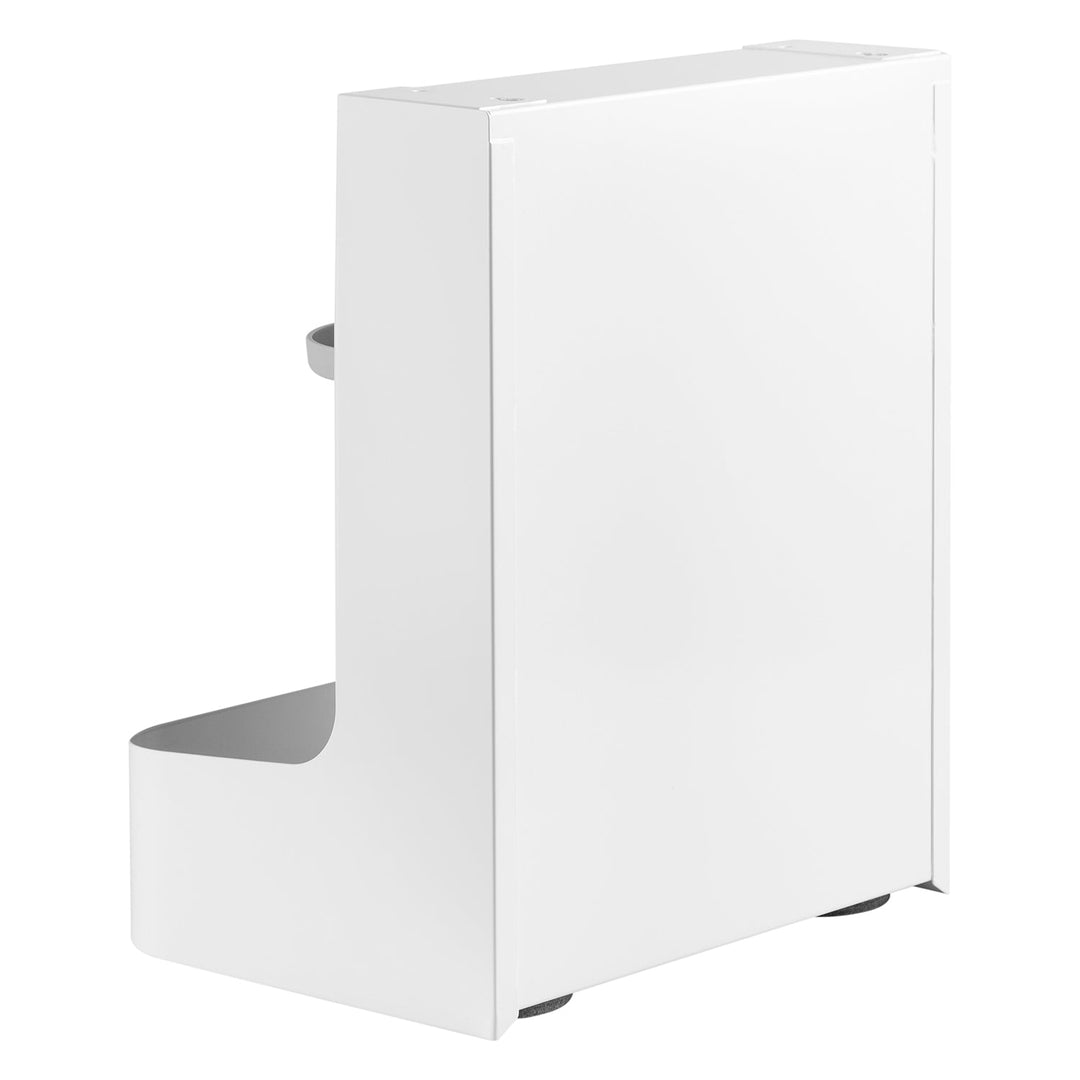 Ergo organizator za stol u uredu s ladicom i bežičnim punjačem, bijeli, max. 10 kg, ER-441 + organizator ispod stola za uredski pribor do 5 kg, ER-442