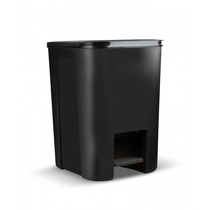 Praktik kanta za otpatke, s pedalom, crna, 25 l, 10104699