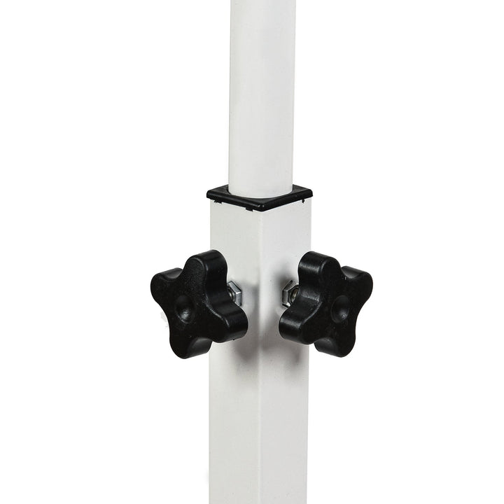 Maclean pokretni stalak za stolno računalo/laptop, bijeli, podesiva visina 59–89 cm, max. 30 kg, MC-121 W