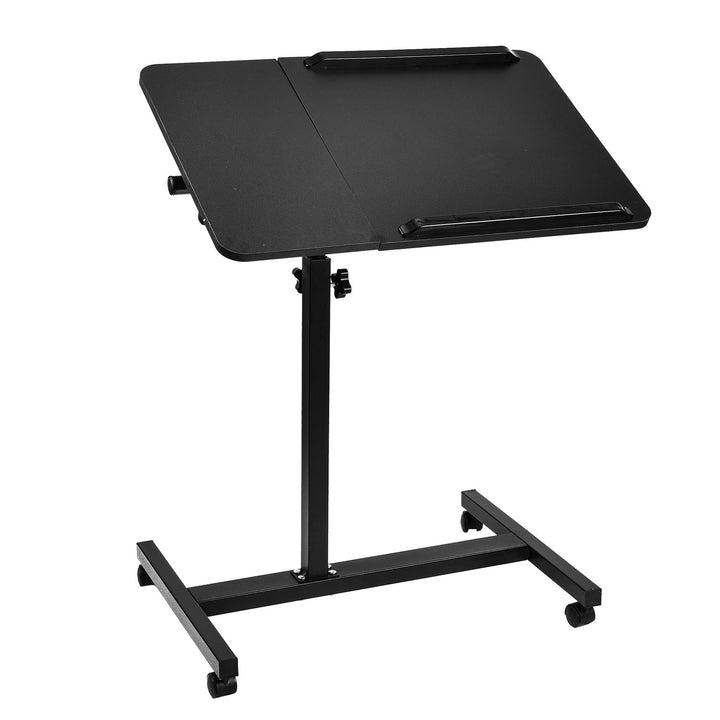 Maclean mobilni stol/stalaž za laptop, crni, podesiva visina 59–89 cm, max. 30 kg, MC-121 B