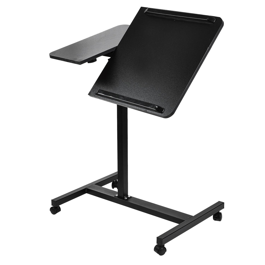 Maclean mobilni stol/stalaž za laptop, crni, podesiva visina 59–89 cm, max. 30 kg, MC-121 B
