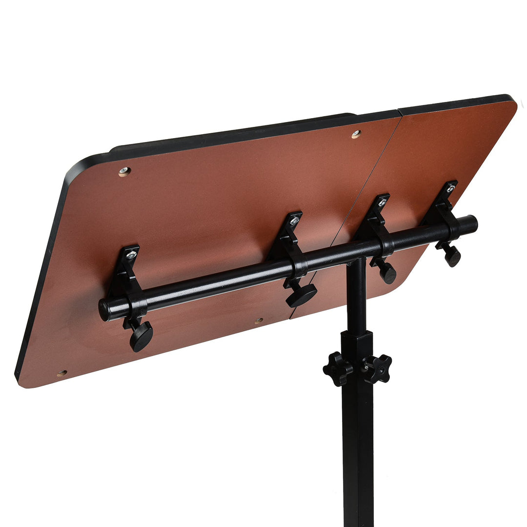 Maclean mobilni stol/stalaž za laptop, crni, podesiva visina 59–89 cm, max. 30 kg, MC-121 B
