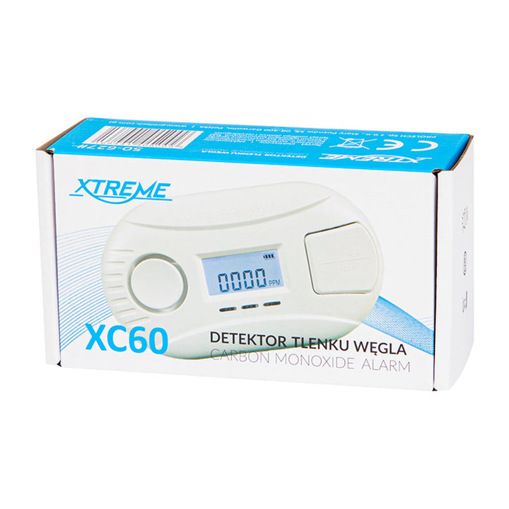 Detektor ugljičnog monoksida, vijek trajanja 10 godina, Xtreme XC60