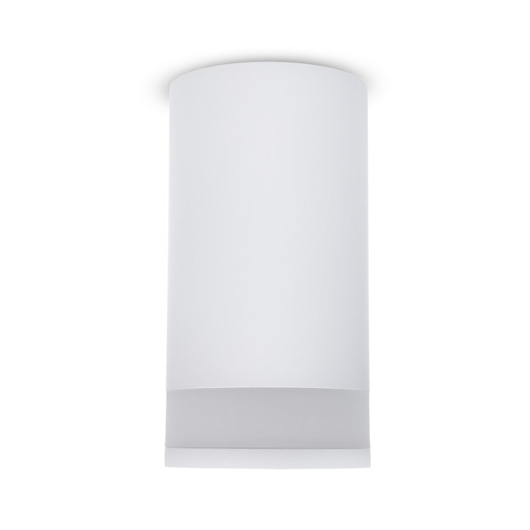 Set 3x spoturi tubulare Maclean, de suprafață/tub, rotund, aluminiu, GU10, 55x130mm, alb, MCE361 W + 3 becuri LED GU10 7W Maclean Energy MCE437 NW alb neutru 4000K, 220-240V~, 50/60Hz