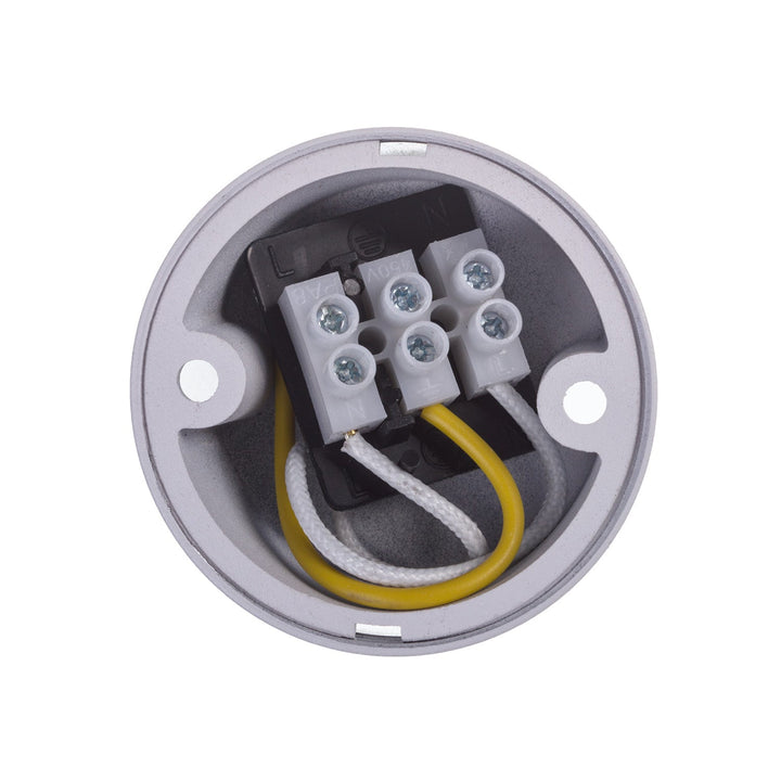 Set 3x spoturi tubulare Maclean, de suprafață/tub, rotund, aluminiu, GU10, 55x130mm, alb, MCE361 W + 3 becuri LED GU10 7W Maclean Energy MCE437 NW alb neutru 4000K, 220-240V~, 50/60Hz
