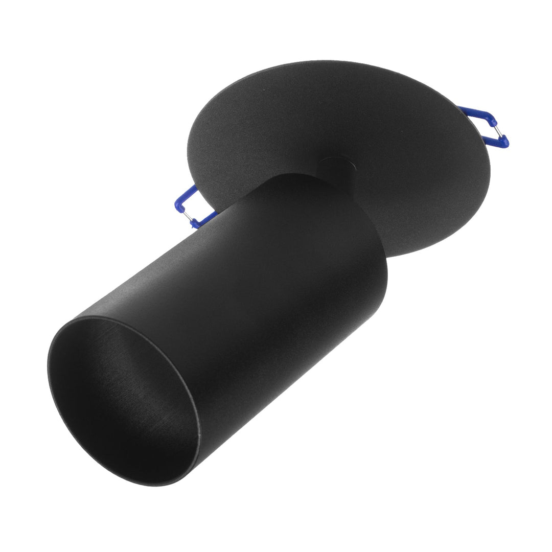 Maclean corp de iluminat/tub încastrat, spot, rotund, aluminiu, GU10, 55x130mm, culoare negru, MCE364 B 3pcs+ Bec LED GU10 7W Maclean Energy MCE437 NW alb neutru 4000K, 220-240V~, 50/60Hz, 3pcs