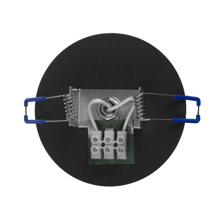 Maclean corp de iluminat/tub încastrat, spot, rotund, aluminiu, GU10, 55x130mm, culoare negru, MCE364 B 3pcs+ Bec LED GU10 7W Maclean Energy MCE437 NW alb neutru 4000K, 220-240V~, 50/60Hz, 3pcs