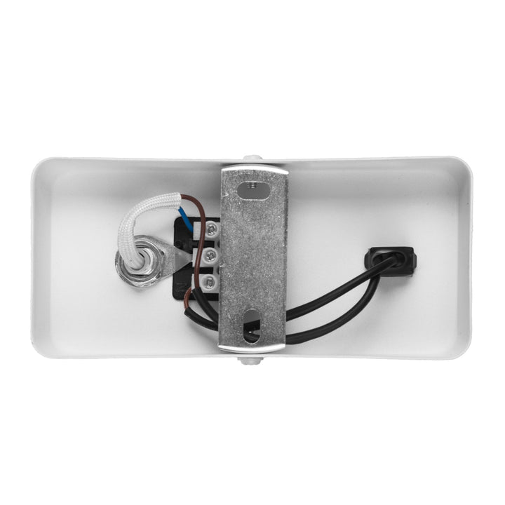 Aplică/lampă de perete Maclean, spot, rotund, GU10, cu întrerupător 55x90mm, alb, MCE369 W 2buc+ Bec LED GU10 7W Maclean Energy MCE437 NW alb neutru 4000K, 220-240V~, 50/60Hz 2buc