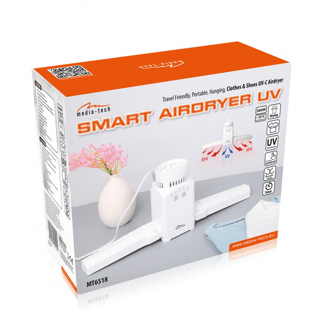 Prijenosni viseći sušilica za odjeću, cipele itd. s UV dezinfekcijom SMART AIRDRYER UV