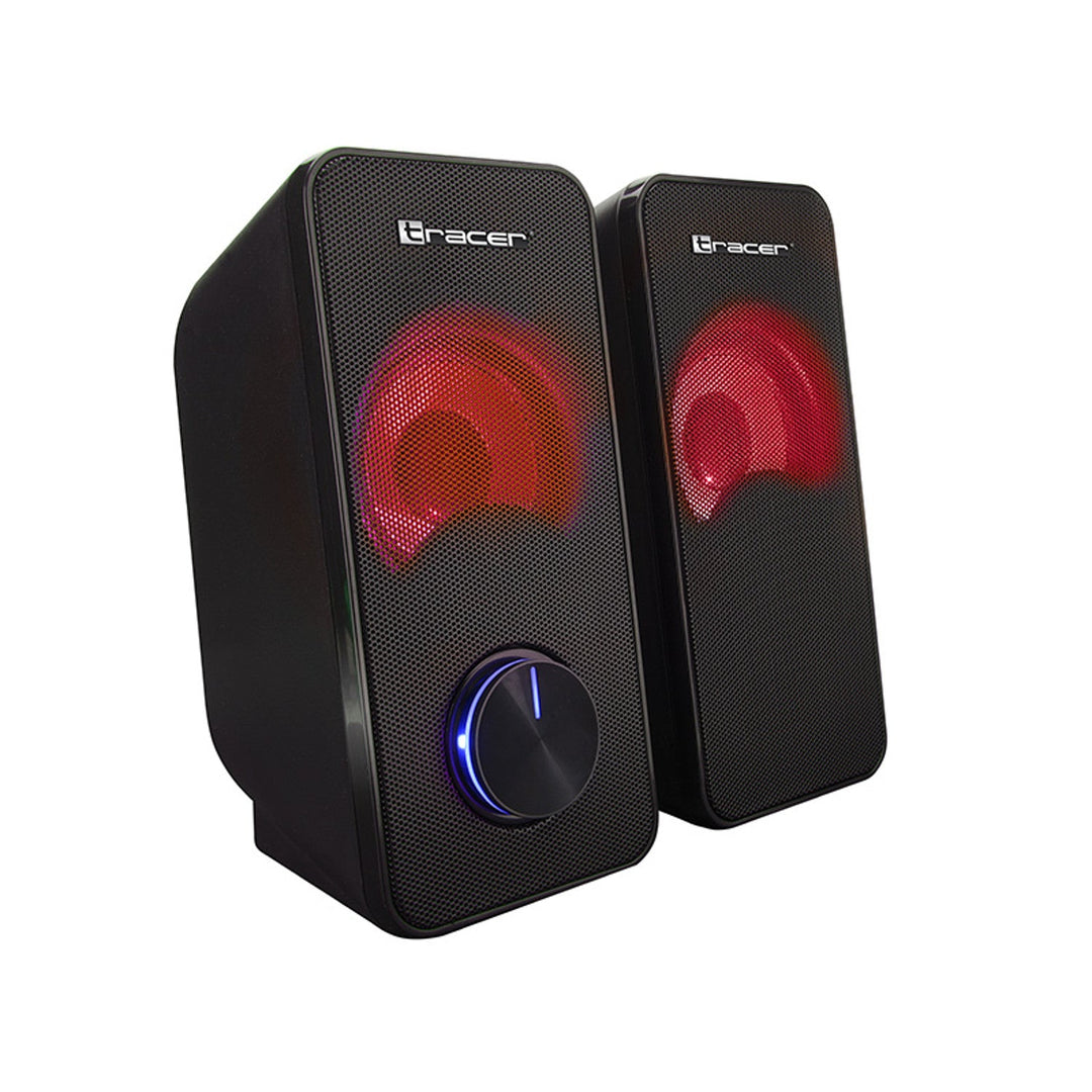 Tracer zvučnici, RGB pozadinsko osvjetljenje, 6 W RMS, USB napajanje, Loop