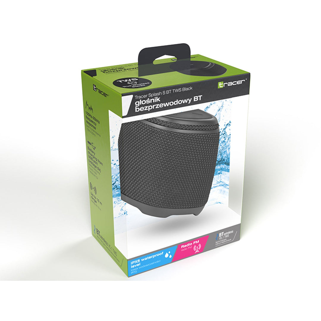 Bežični zvučnik TRACER, Bluetooth 5.1, TWS tehnologija, 5 W, Splash S