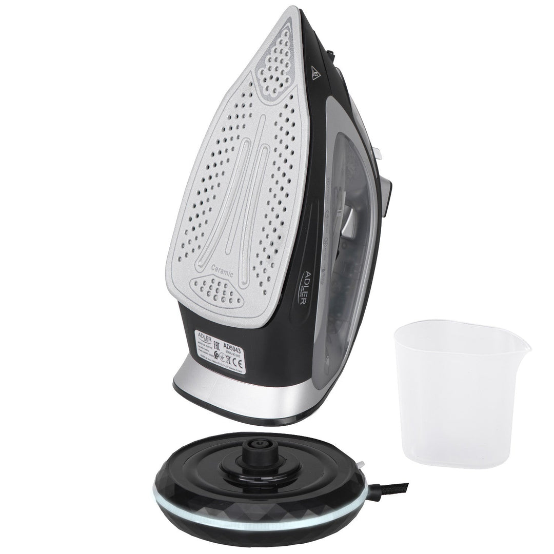 Adler parno željezo, bežično, keramička ploča, 2800 W, AD 5043