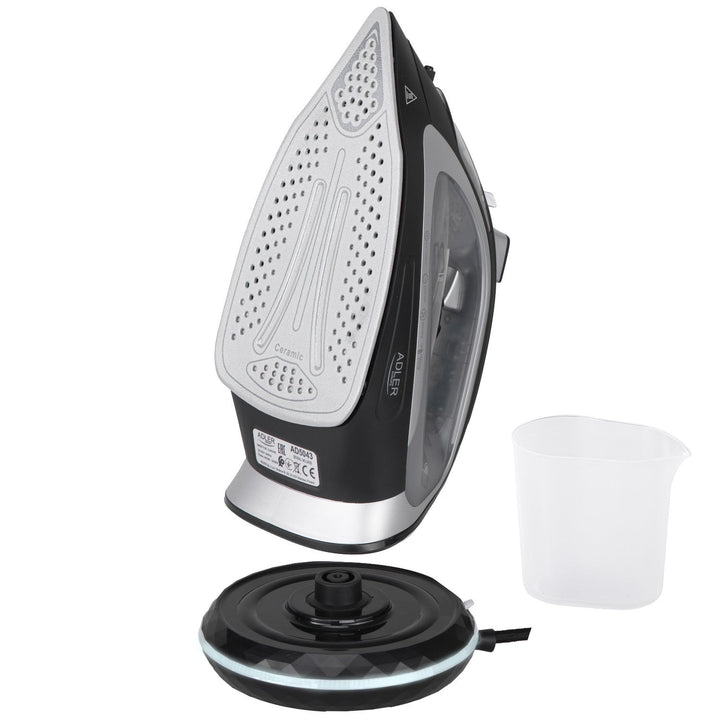 Adler parno željezo, bežično, keramička ploča, 2800 W, AD 5043